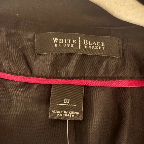 White House Black Market Black Lace Women's Blazer - Picture 4 of 10